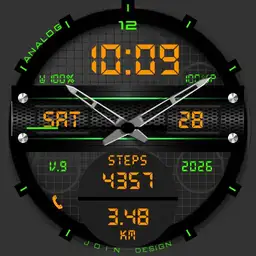 JOIN DESIGN 307 II Color DUAL WATCH