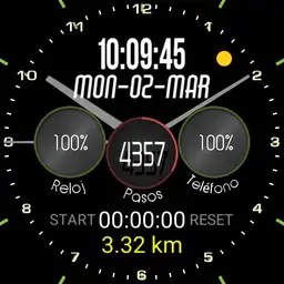 XIAOMI WATCH 2 analgico y digital con cronmetro y clima