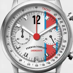 Ferro & Company Race Master Chronograph Silver