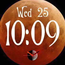 Blood Moon Clock