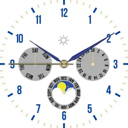 dress watch with moon phase