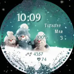 Snowman Trio