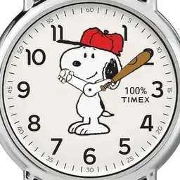 Snoopy Timex Baseball