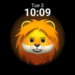 Lion digital emoji