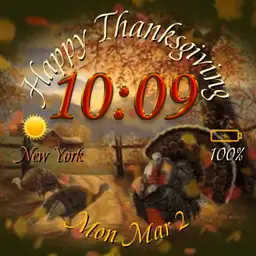 Thanksgiving Farm Scene
