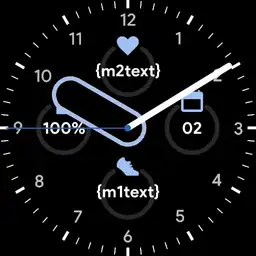 Pixel Watch Analog Blue