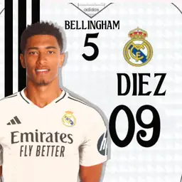 Bellingham 5. Real Madrid
