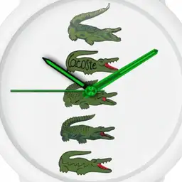 5 Lacoste logo watch
