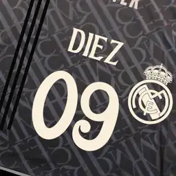 Real Madrid 2024 2025 3rd shirt Grey, black and White
