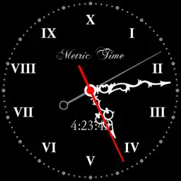 Classical 10h Decimal Time Watch