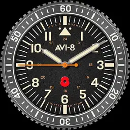 AVI-8 ROYAL BRITISH LEGION CHAIRMANS MECA-QUARTZ LIMITED EDITION
