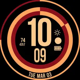 inspired by mnmlst watchface