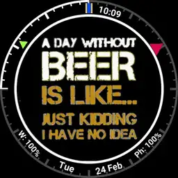 A day without beer...