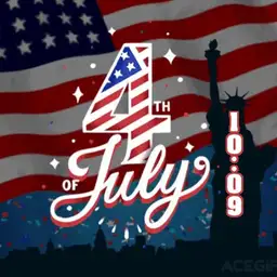 Patriotic 4th of July