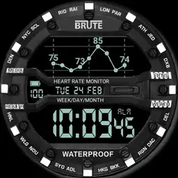 Brute Heart Rate Monitor BW