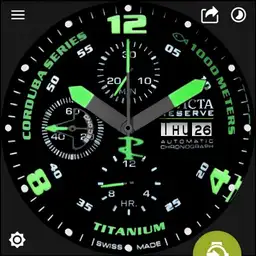 Invicta Corduba 13682 black.green --Dim-- by ML