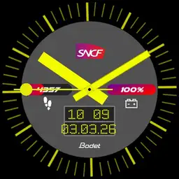 Cadran Horloge SNCF