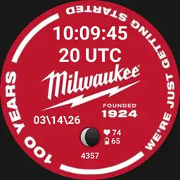 Milwaukee 100 years watch upgraded