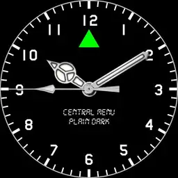 Central Menu Plain Dark