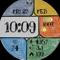 chalk color watch