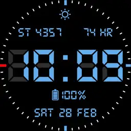 My LCD black