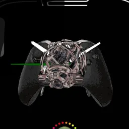 Square Xbox Controller With Booting Sound