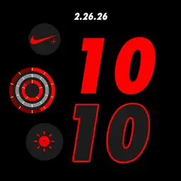 jajereal Nike Apple watch red