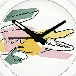 Lacoste Yellow and Pink Modern