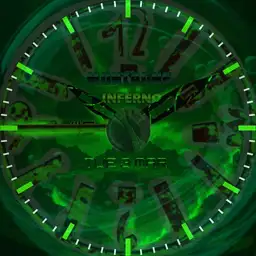 Inferno Militare QW Montagne Verdi Orologio SFDXZ48 SFD