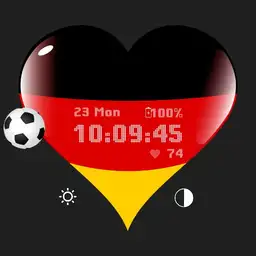 Soccer World Cup Germany Heart by Watchs App
