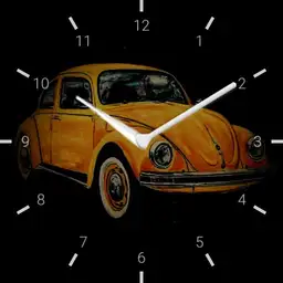 VW Beetle Clock