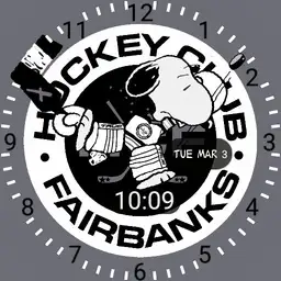 snoopy hockey