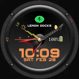 Rock Guitar Loud Speaker Lemon Docks