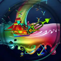 Farbenmeer 1 Animation