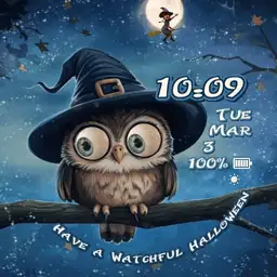 Witches Watchful Owl
