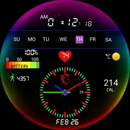 neon watch