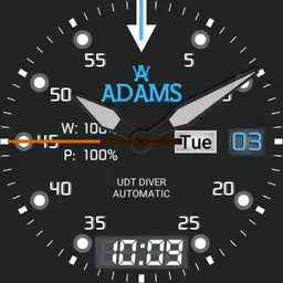 Black and White UDT DIVER 2