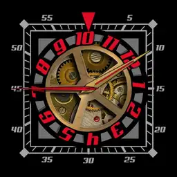 Brute QUADRATURE Jumping Hour Square Watch Colours Tourbillon