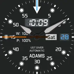 Black and White UDT DIVER