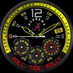 Basic Crimson Tide watch