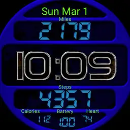Fitness Big Watch face