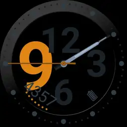 black orange