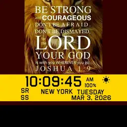 2022 Lion Be Strong Wallpaper Watch