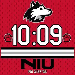 NIU Huskies Red Jersey 3