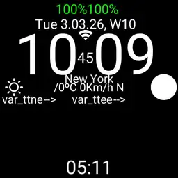 24h Round Default Feature Watch