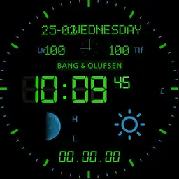BeoWatch, DANSK DANISH layout, low energy, inspired by BANG OLUFSEN products - . Made for free with love Copy