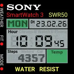 Retro Sony multifunction zilona edit