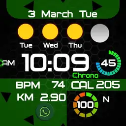 Super Chrono Weather Variant Green