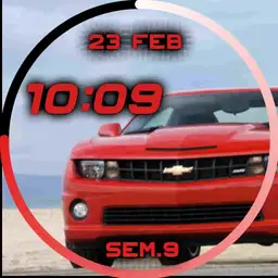 camaro SS rouge