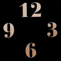 Template: Large Number Ring Ucolor